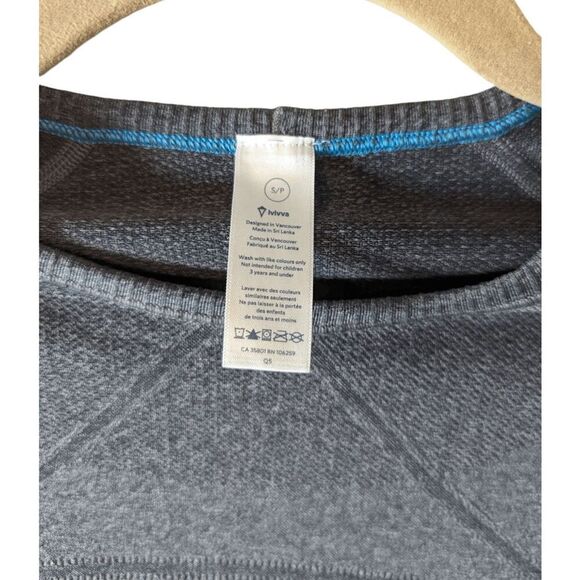 IVIVVA BY LULULEMON Fly Tech Long Sleeve In Black Size S/P - Picture 4 of 4